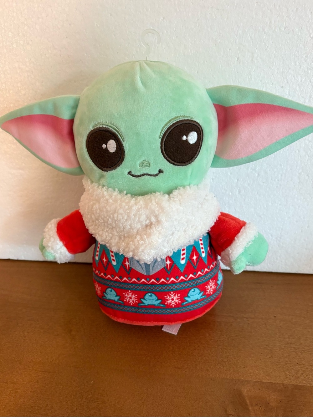 Disney Star Wars The Mandalorian 8” Grogu Christmas Holiday Plush 2023